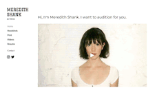 Desktop Screenshot of meredithshank.com